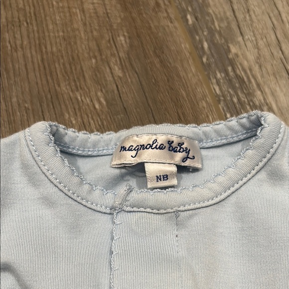 Magnolia Baby Blue Gown -Newborn - Picture 3 of 4